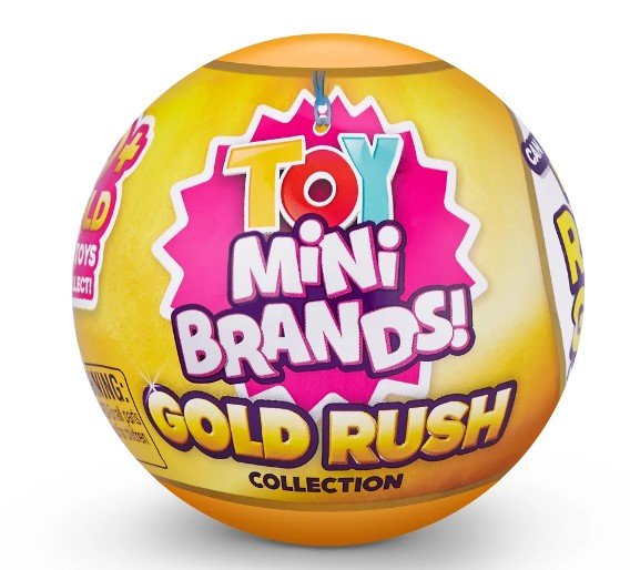Zuru 5 Surprise Mini Brands Toy Gold Rush 77270GQ2 - Colorland Toys