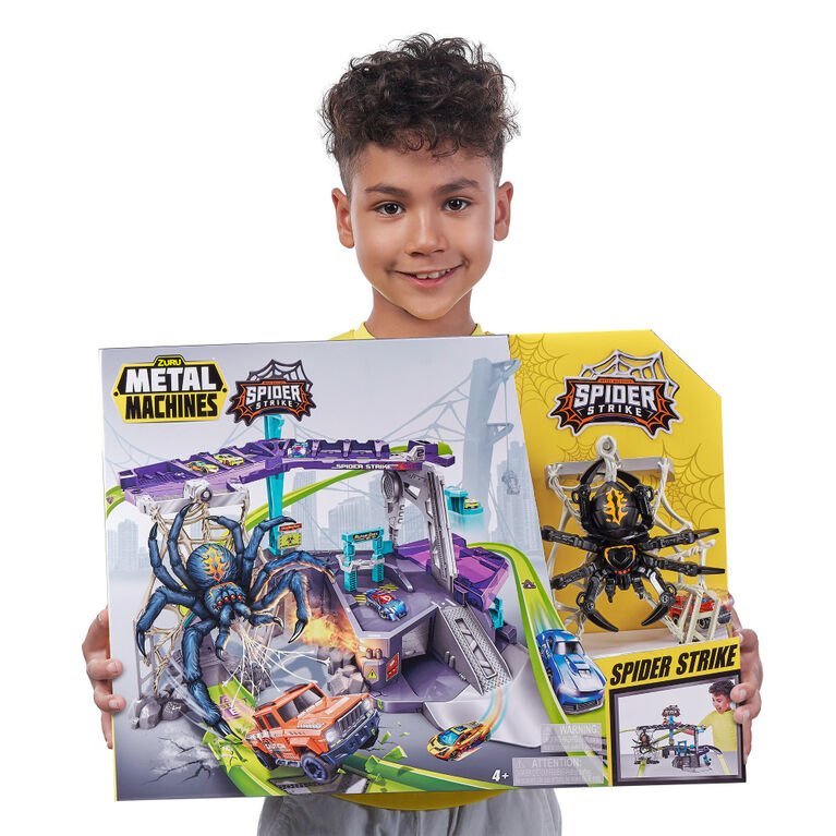 Zuru Metal Machines Spider Strike Garage Playset 6725 - Colorland Toys