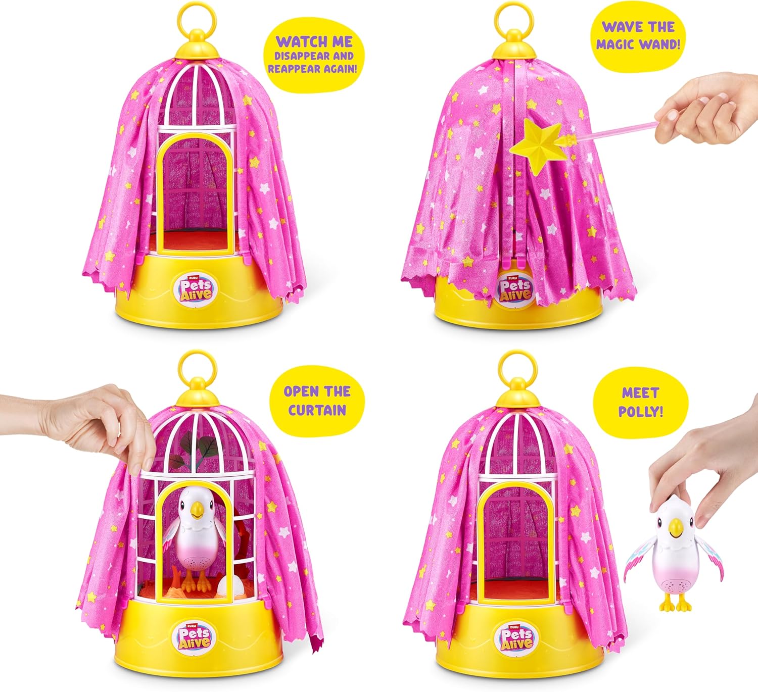 Zuru Pets Alive Polly the Magic Bird 9561 - Colorland Toys