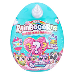 Zuru Rainbocorns Sparkle Heart Surprise Series 2 Plush Assorted 9214 - Colorland Toys