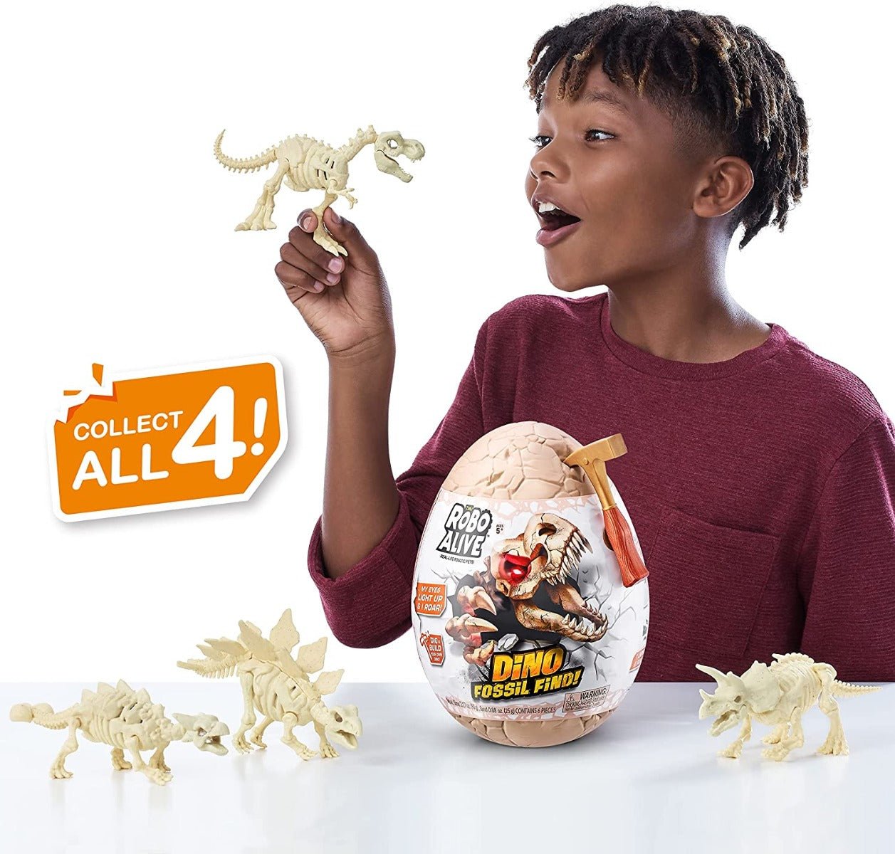 Zuru Robo Alive Dino Fossil Egg 7156 - Colorland Toys