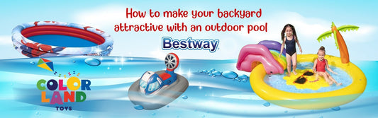 How to make your backyard attractive with an outdoor pool? - Colorland Toys