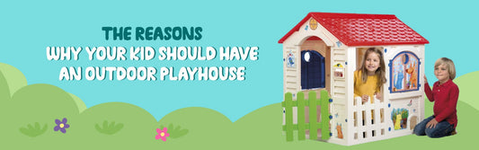 The reasons why your kid should have an outdoor playhouse - Colorland Toys