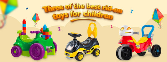 Three of the best ride-on toys for children - Colorland Toys