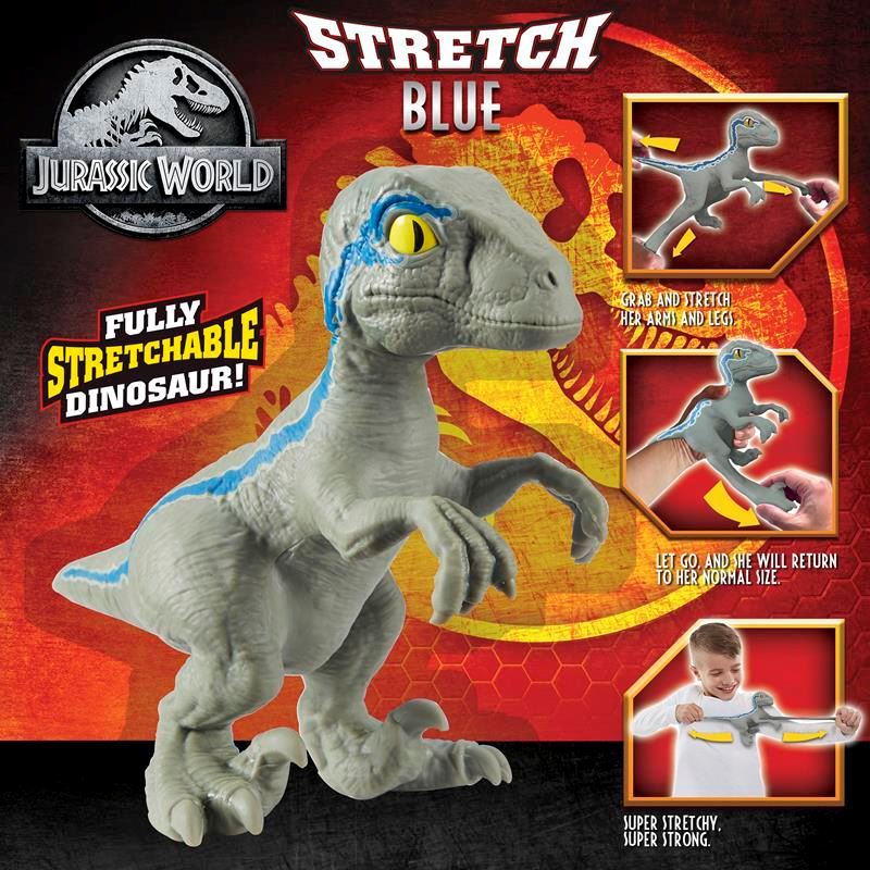 Mini Stretch Jurassic World Blue Velociraptor 07216 - Colorland Toys