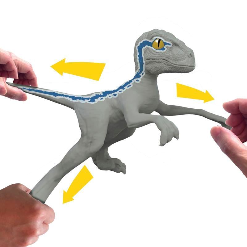 Mini Stretch Jurassic World Blue Velociraptor 07216 - Colorland Toys