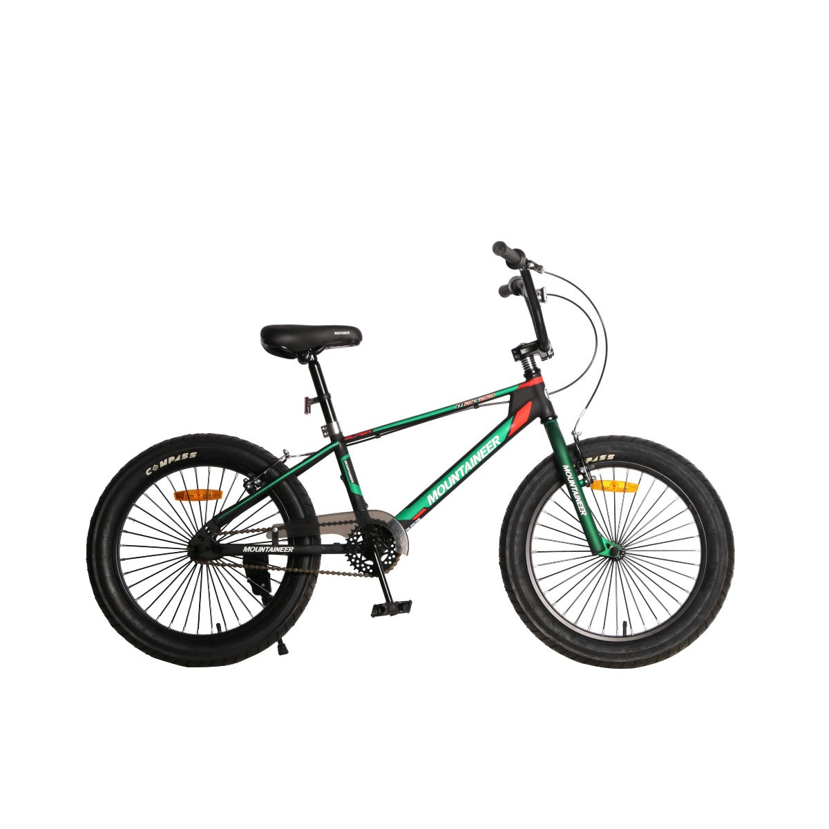 Mogoo Bicycle 16 Inch Mountaineer Green - Colorland Toys