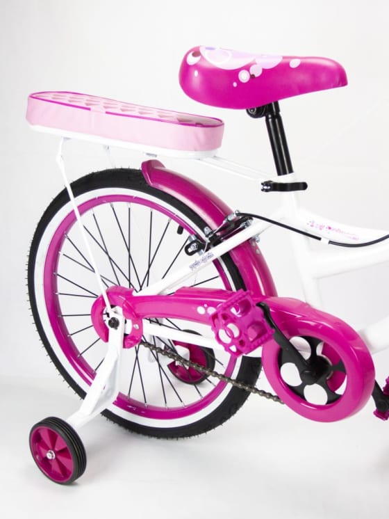 Little Angel Psycho Fox Bicycle 20 Inch Princess White - Colorland Toys