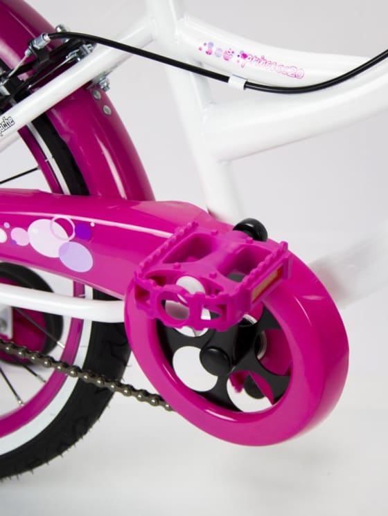 Little Angel Psycho Fox Bicycle 20 Inch Princess White - Colorland Toys