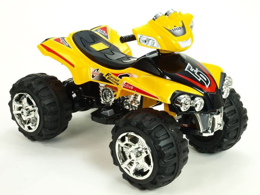 Electric Auto Quad Bikes for Kids Yellow 5128A