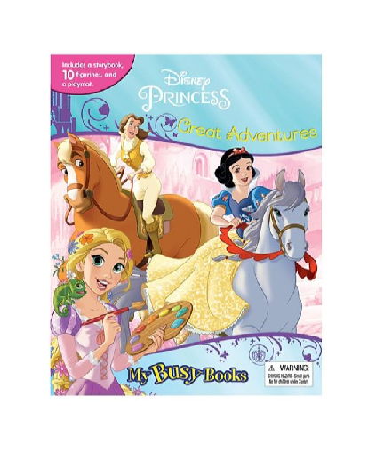Disney Princess Great Adventures My Busy Book 2764333064 - Colorland Toys