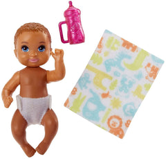 Barbie Skipper Babysitters Baby Accessory Brown Hair - Colorland Toys
