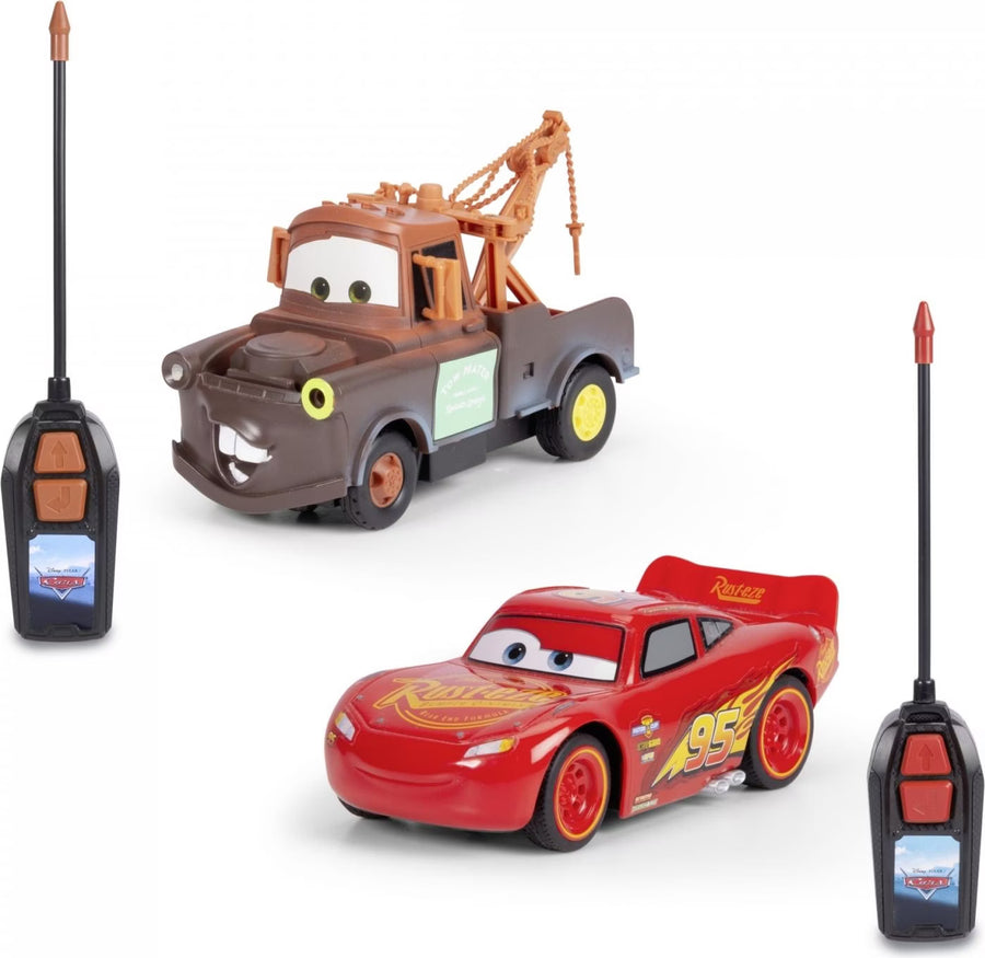 Jada RC Cars LMQ + Mater Twin Pack 1:32 203084037 — image 3