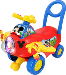 Kiddieland Spinning Lights Mickey Activity Plane