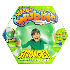 Super Wubble Bubble Ball  with Pump Green 80890 - Colorland Toys