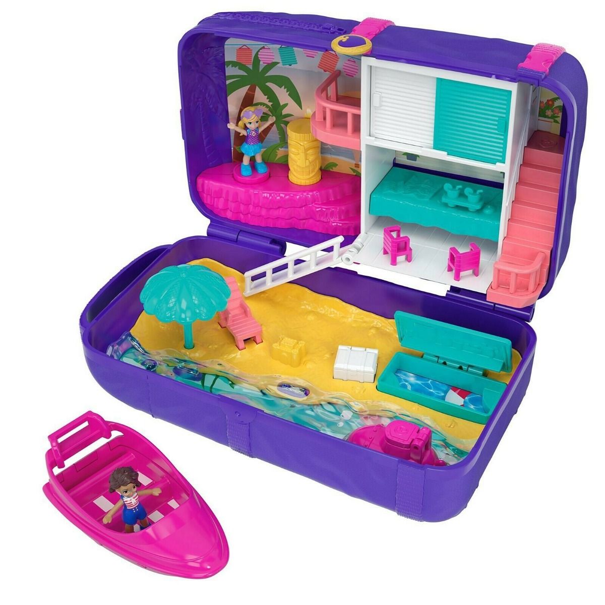 Mattel Polly Pocket Beach Vibes Backpack FRY39 - Colorland Toys