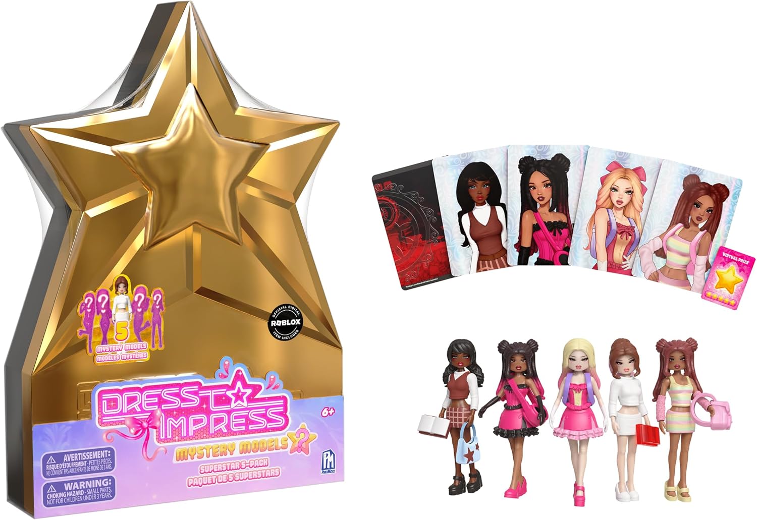 Phatmojo Dress To Impress - Mystery Small Doll Superstar-2 MF4104