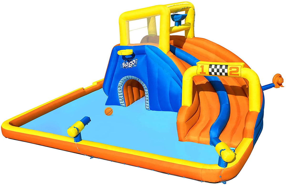 Bestway H2OGO Super Speed Way Mega Water Park 5.51mx5.02mx2.65m 53377 - Colorland Toys