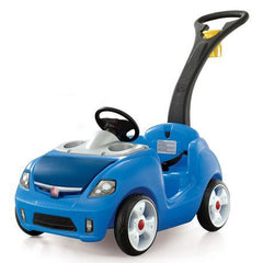 Step2 Whisper Ride II Kids Blue Ride On Push Car 823000 - Colorland Toys