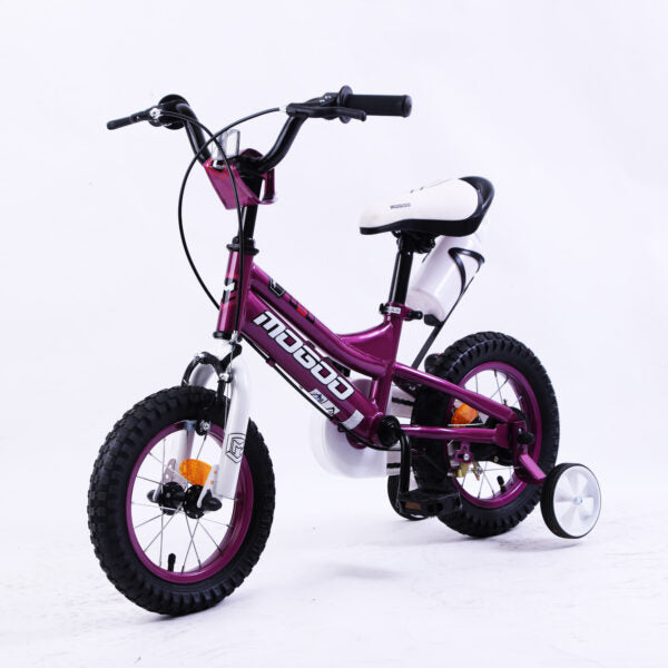 Mogoo Bicycle 12 Inch Bicycle Rayon Junior Purple - Colorland Toys