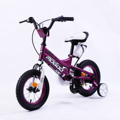Mogoo Bicycle 12 Inch Bicycle Rayon Junior Purple - Colorland Toys