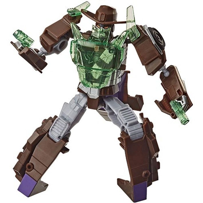 Transformers Bumble bee Cyberverse Battle Call Trooper WildWheel E8227 - Colorland Toys