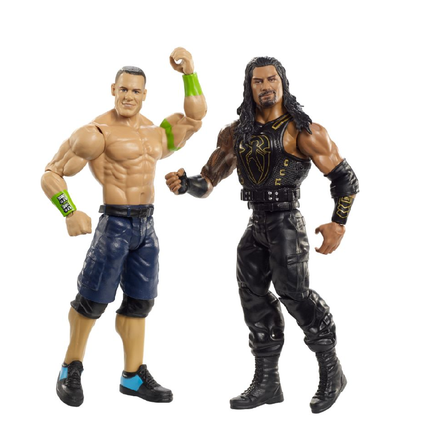 WWE Figure Roman Reigns & John Cena - Colorland Toys