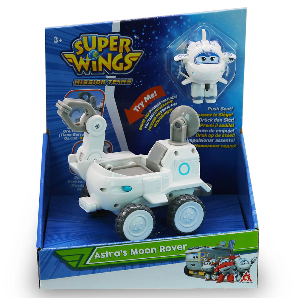 Super Wings Transform a Bot Vehicle Astra's Moon Rover EU730844 - Colorland Toys