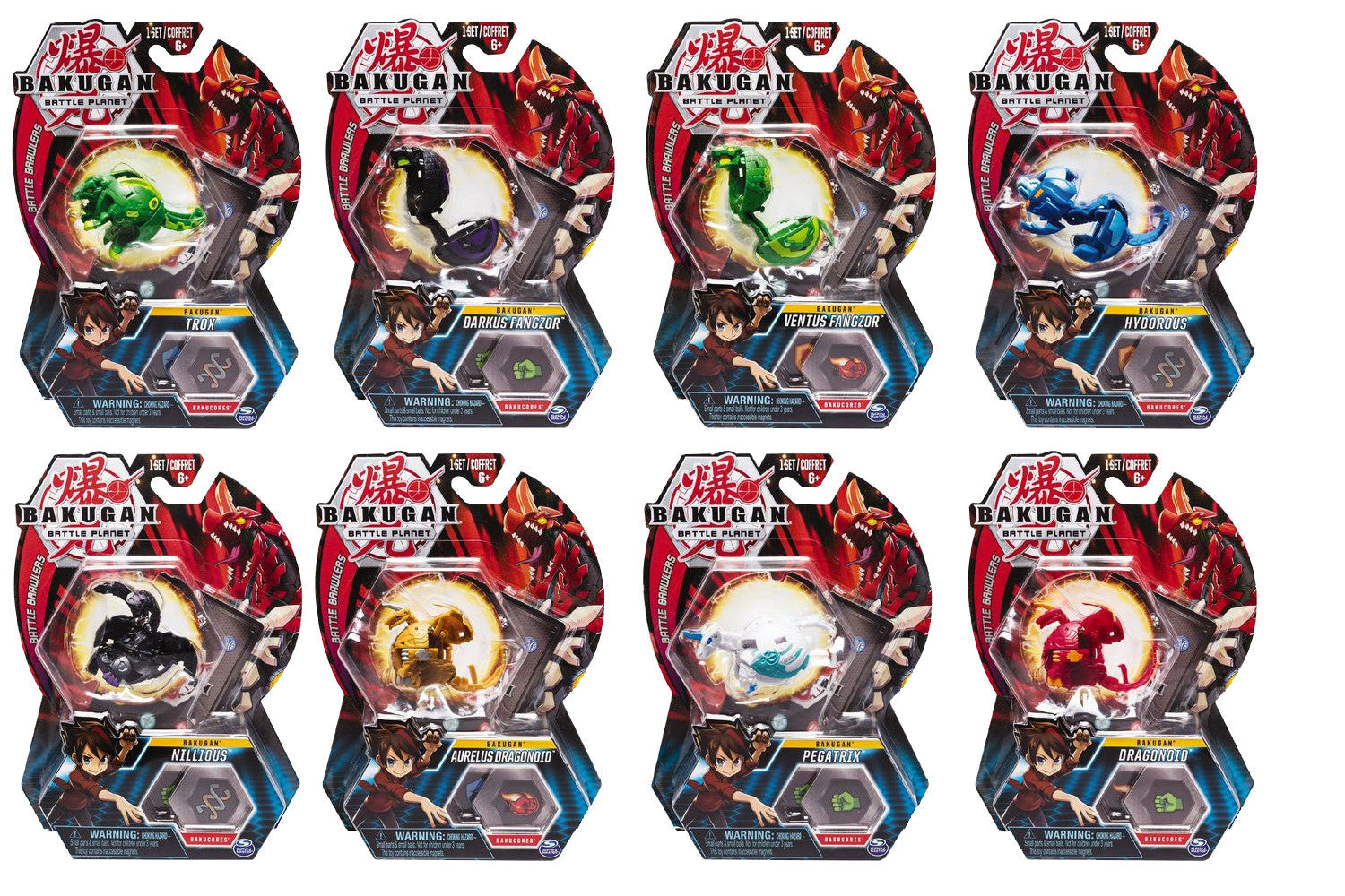 Bakugan Basic Booster 1 Pack Assorted 6045148 - Colorland Toys