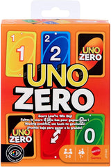 Mattel UNO Zero Card Game for Ages 7+