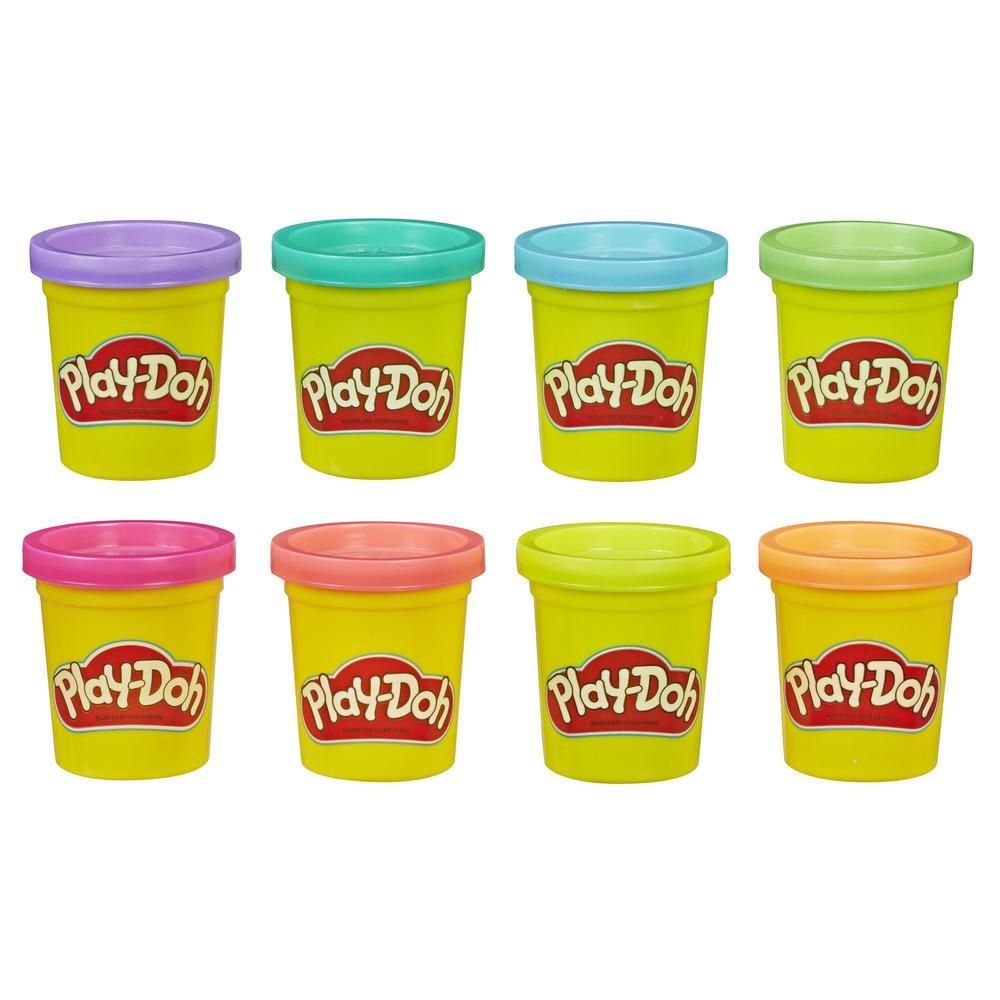 Play-Doh Neon With 8 Non Toxic Colours E5063 - Colorland Toys
