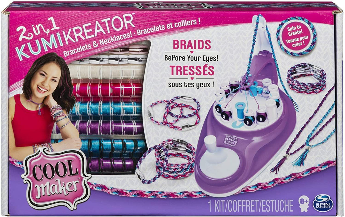 Cool Maker 2-in-1 KumiKreator Necklace Friendship Bracelet 6053898 - Colorland Toys