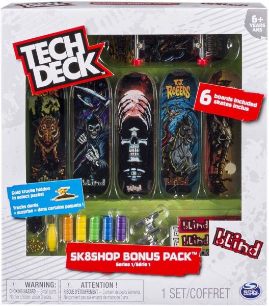 Tech Deck Bonus Sk8 Shop - Styles May Vary - Pack of 1 - 6028667 - Colorland Toys
