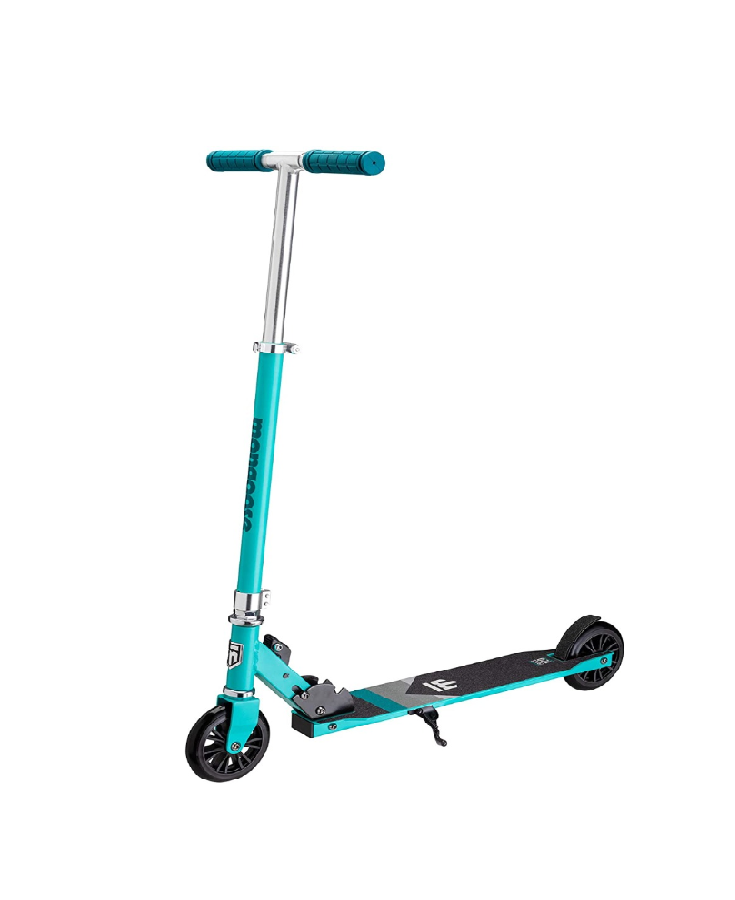 Mongoose Trace Folding Scooter 120mm Teal R6109Z - Colorland Toys
