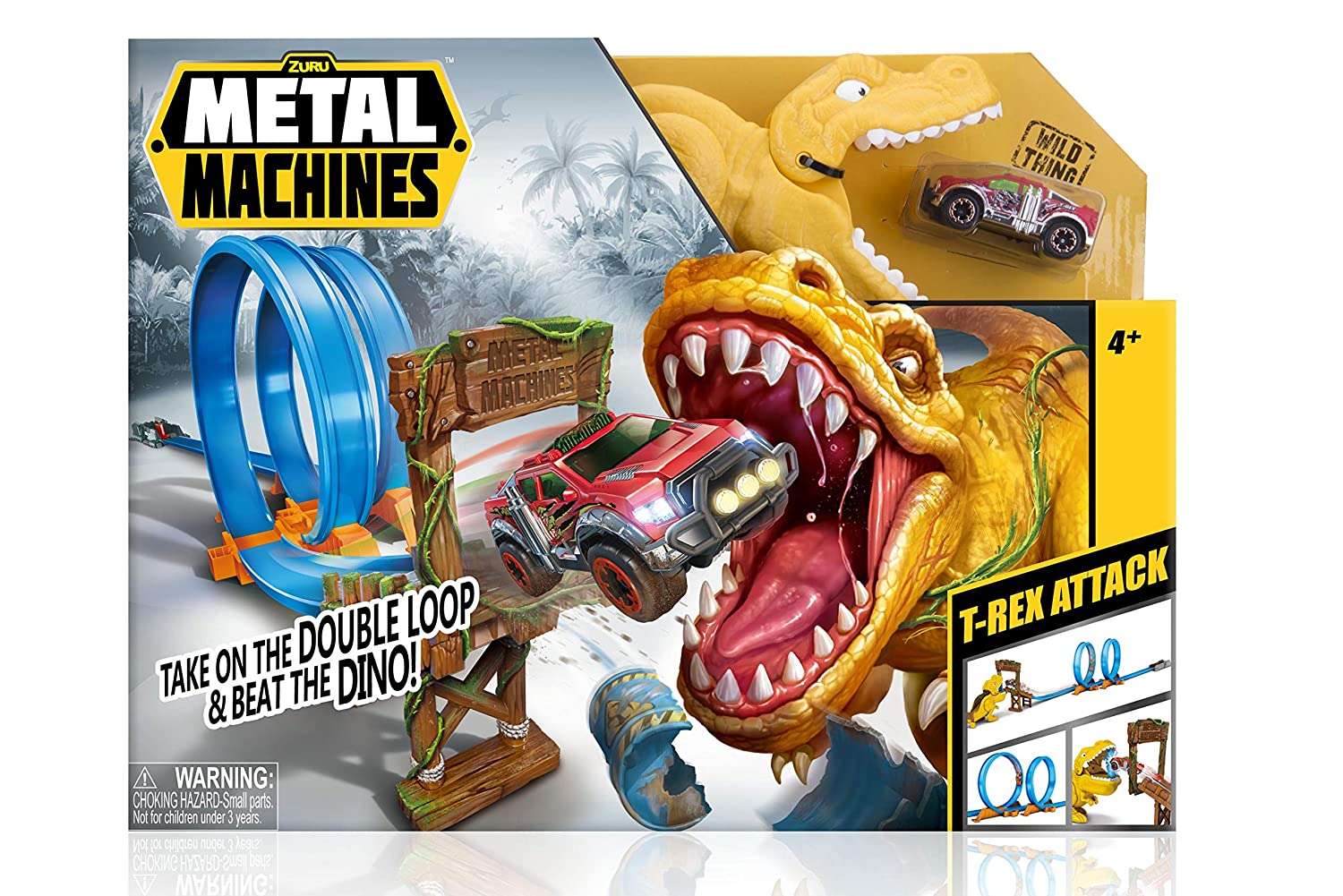 Metal Machines T Rex Attack - Colorland Toys