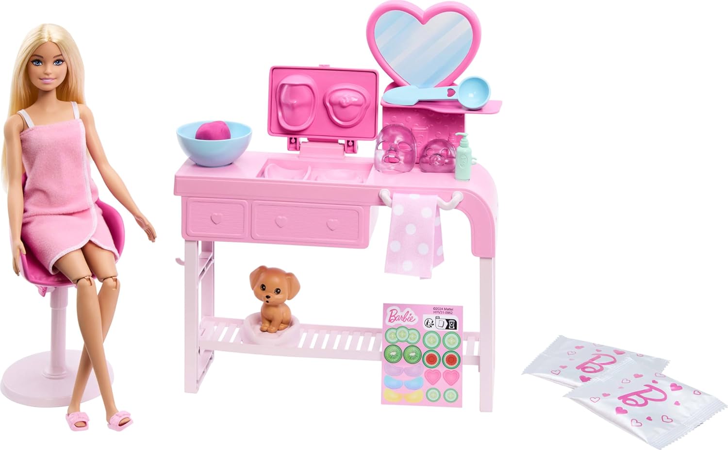 Barbie Face Mask Playset HYV31