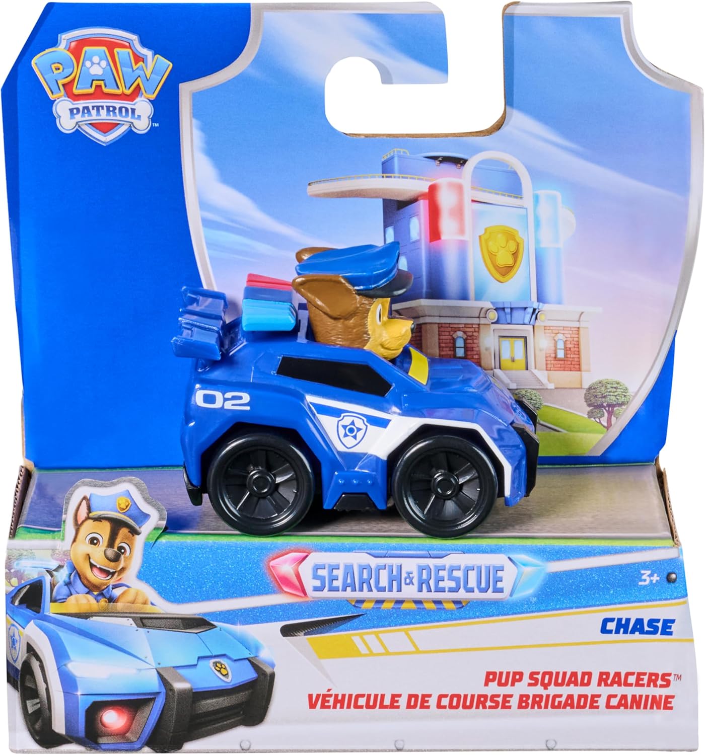 PAW PATROL Search & Rescue Pup Squad Racer 6.5 cm Vehicle