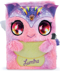 Nebulous Stars Lumina Soft Plush Secret Lock Diary for Girls