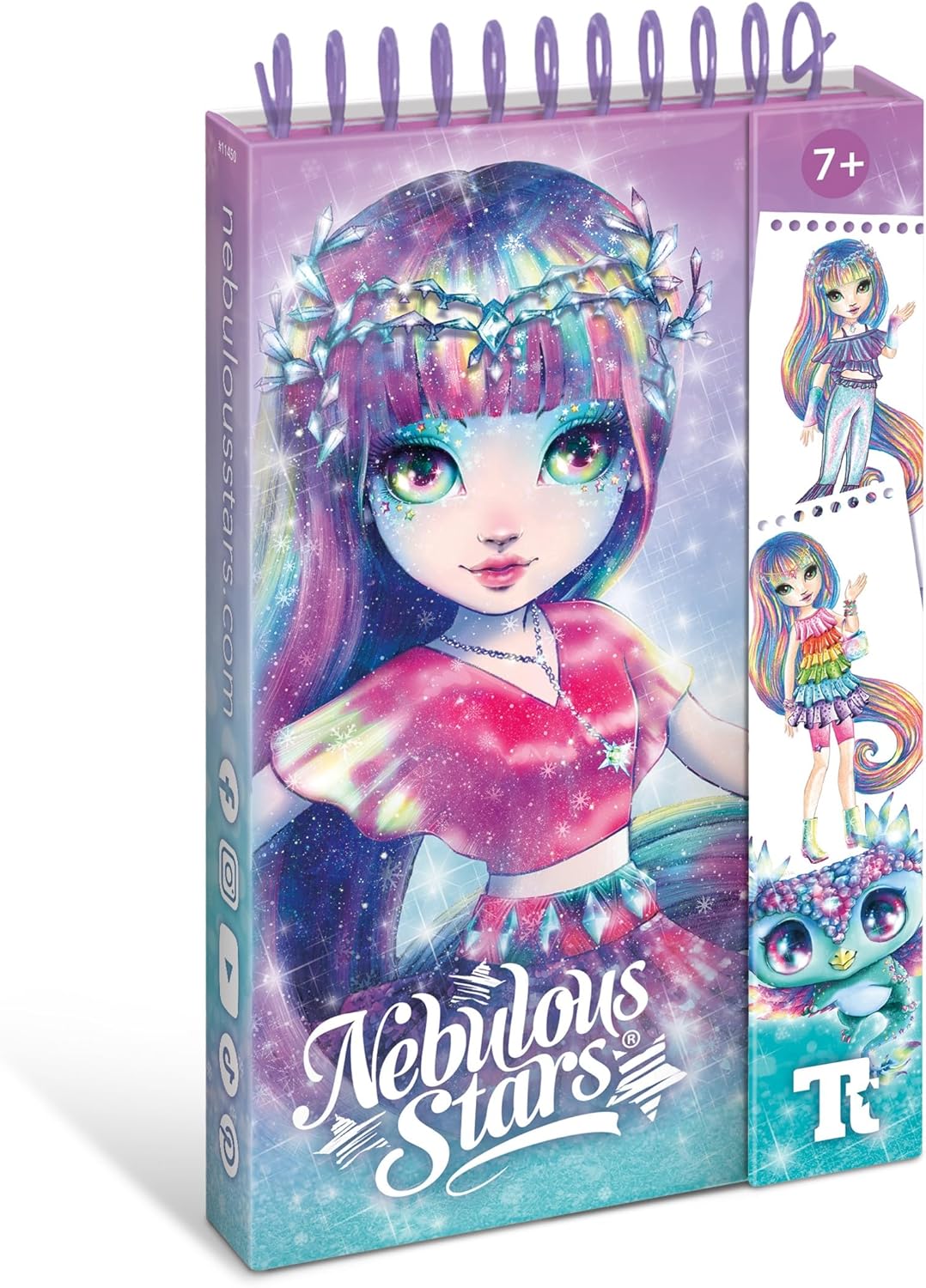 Nebulous Stars Designer-to-Go Portable Fashion Sketch Kit for Kids 7+