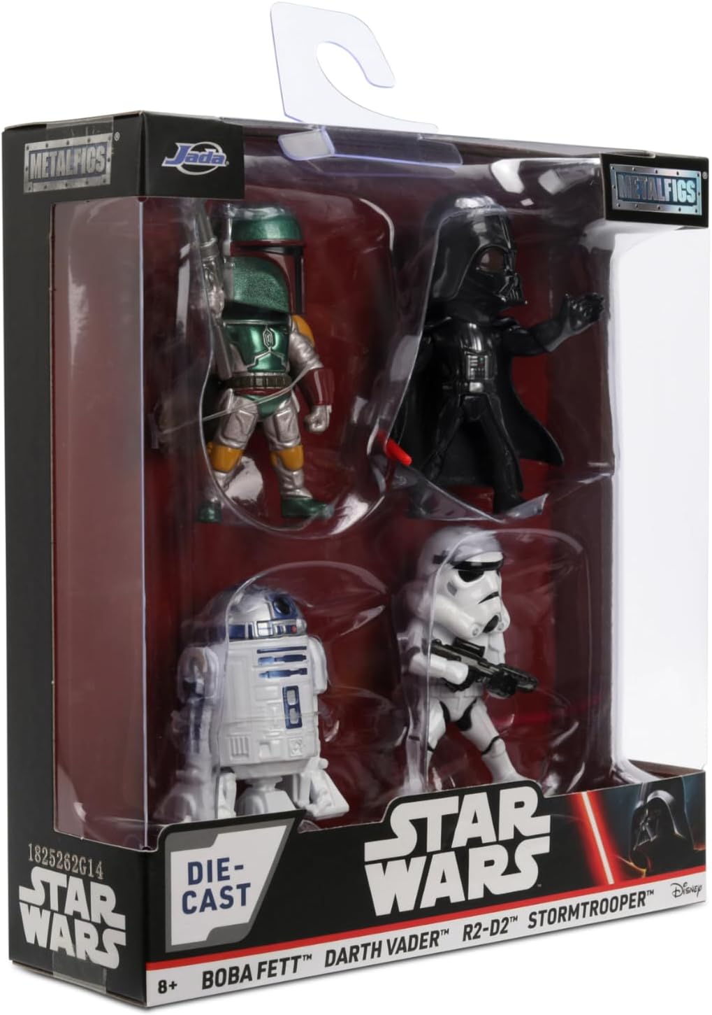 Jada Toys Star Wars 4-Pack Figures 2.5" Wave 1 – Collectible Mini Figures