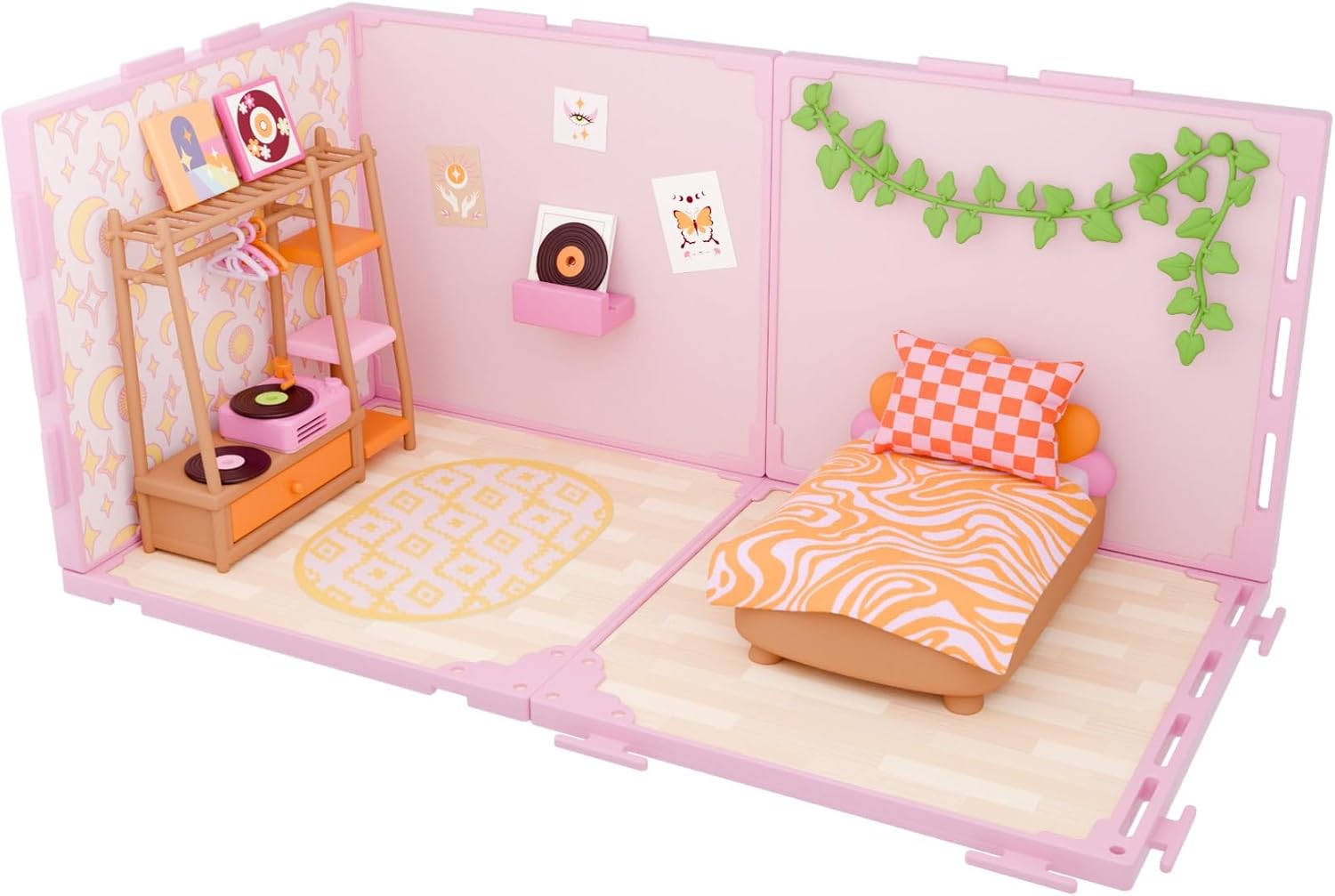 Suite Spaces Deluxe Bedroom Set – 30 Accessories, Modular, Ages 6+