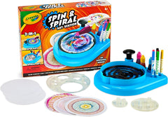 Crayola Spin & Spiral Art Station, Spin Art Machine for Kids