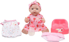 JC Toys Missy Kissy Talking Doll Gift Set 15-Inch 27011