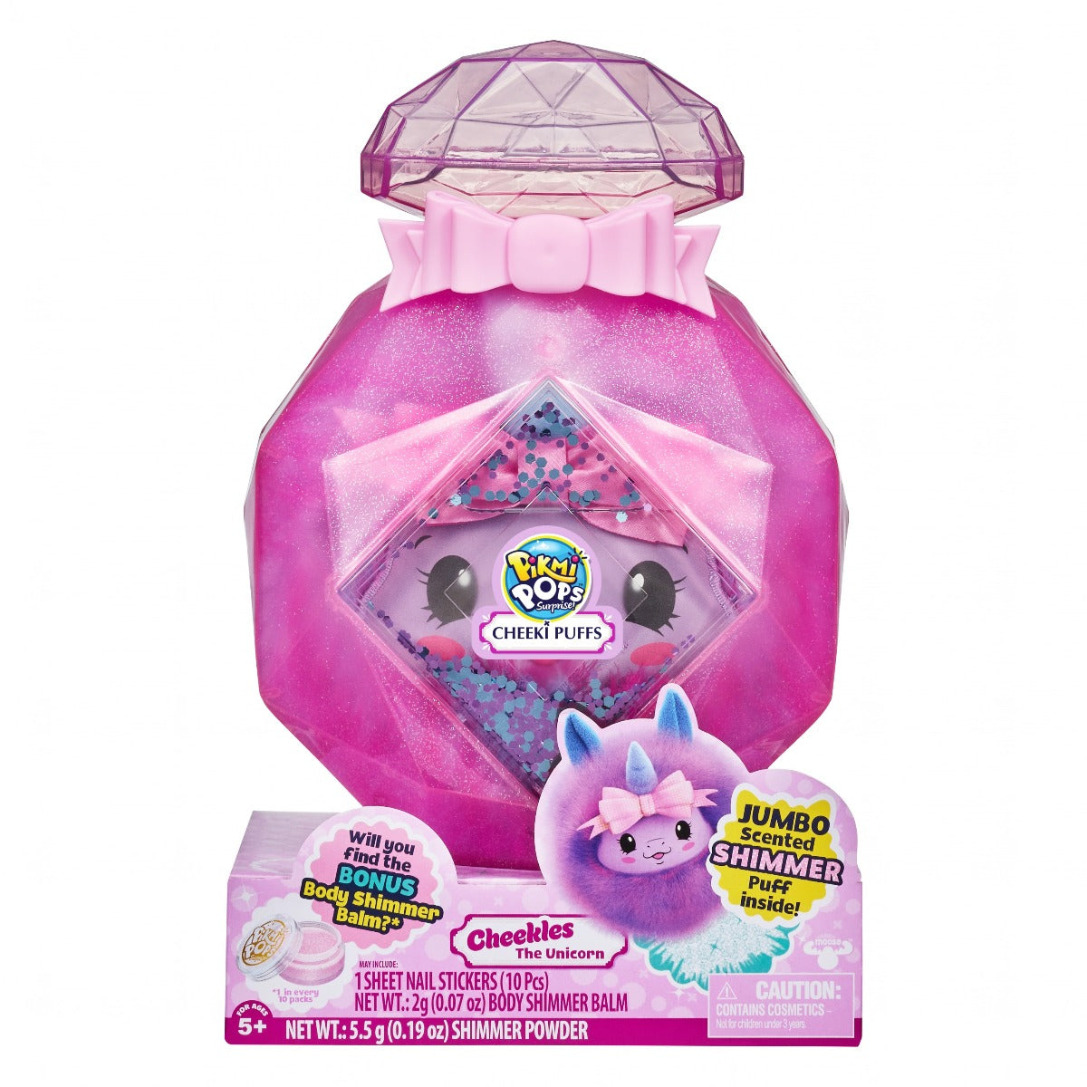 Pikmi Pops Cheeki Puffs Jumbo Cheekles the Unicorn 75466 - Colorland Toys