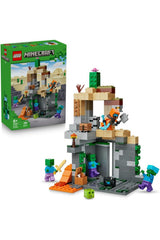 LEGO Minecraft Zombie Dungeon Building Set – 284 Pieces