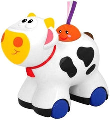 Kiddieland Push N Go Moo Moo Cow - Colorland Toys
