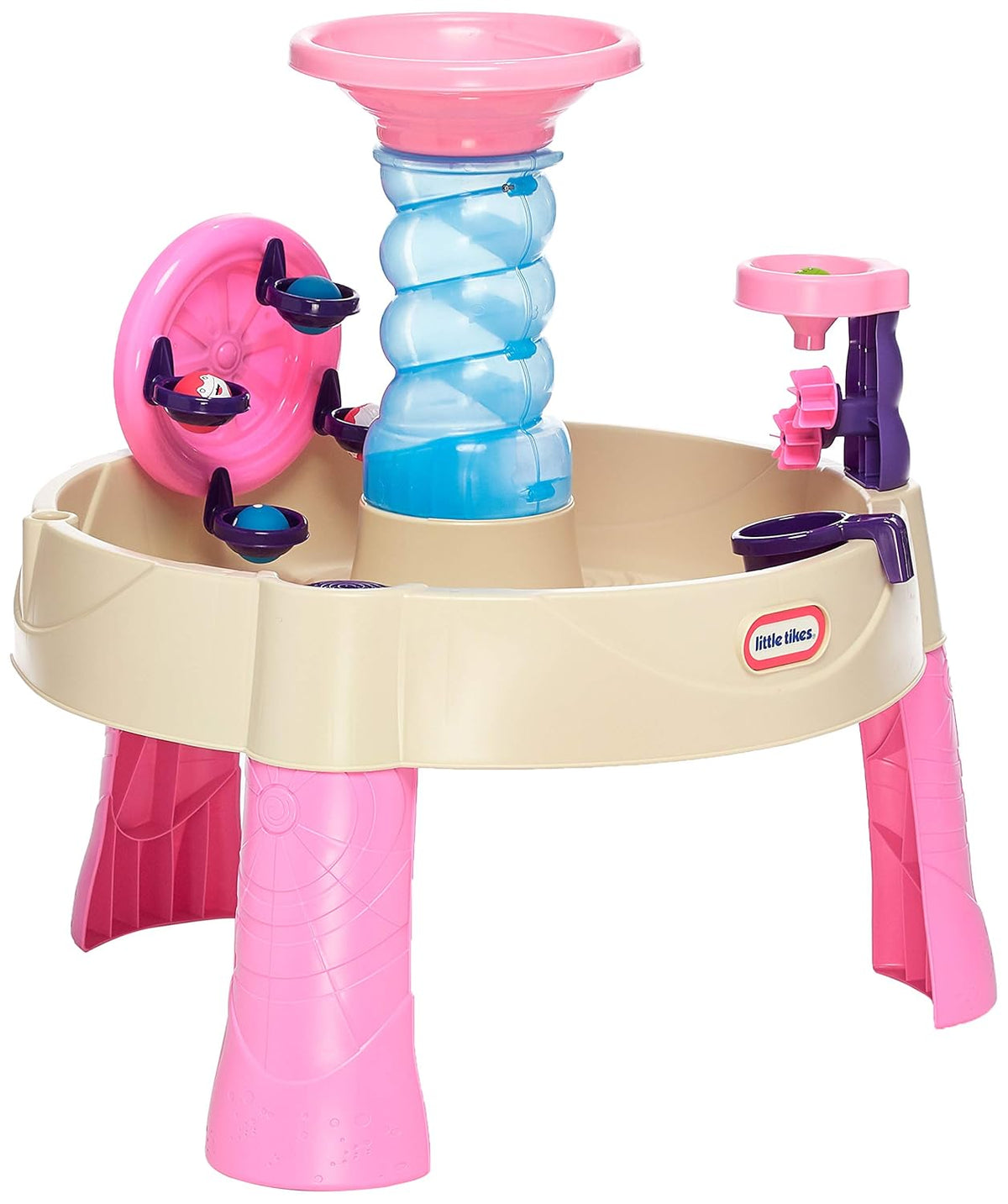 Little Tikes Spiralin' Seas Pink Water Table — Outdoor Sand & Water Play