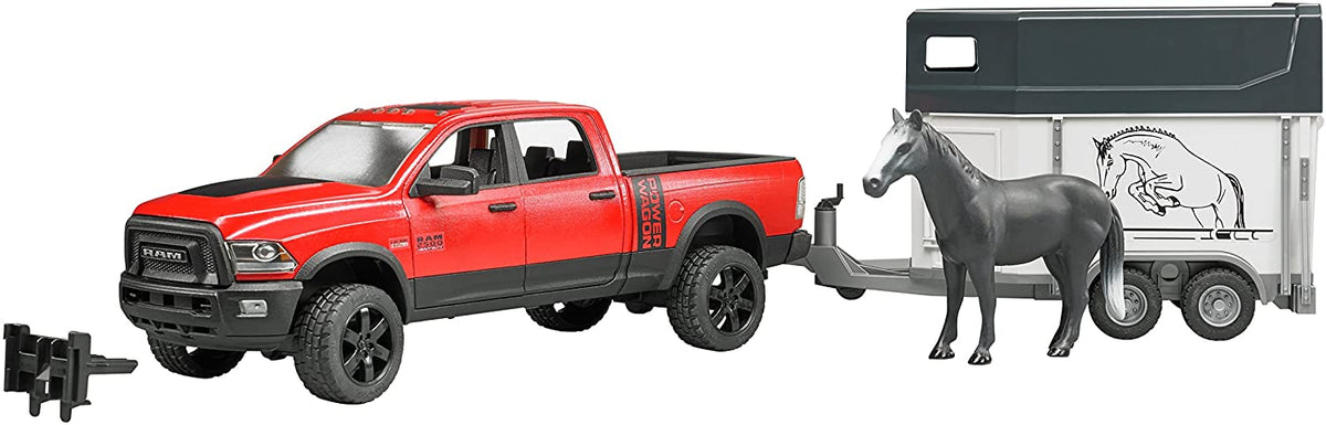 Bruder Ram 2500 Power Wagon with Horse Trailer - Colorland Toys