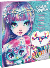 Nebulous Stars Color by Number Mystery Activity Book Set