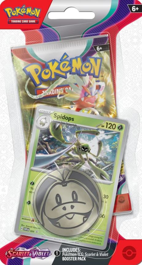Pokemon TCG Checklane Blister Pack - Scarlet & Violet 184-85331/10-10405-102